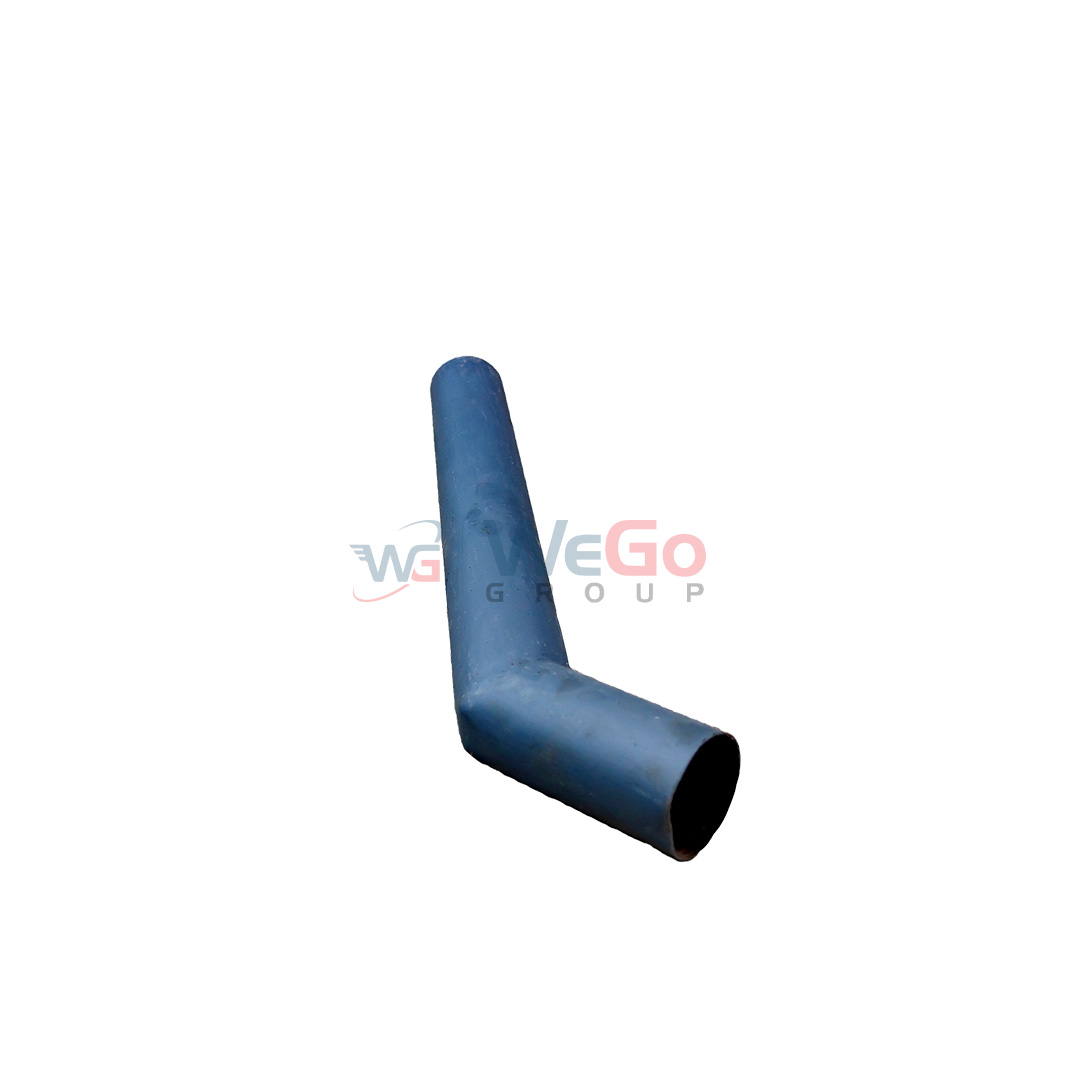 3" Round Down Pipe - Mild Steel