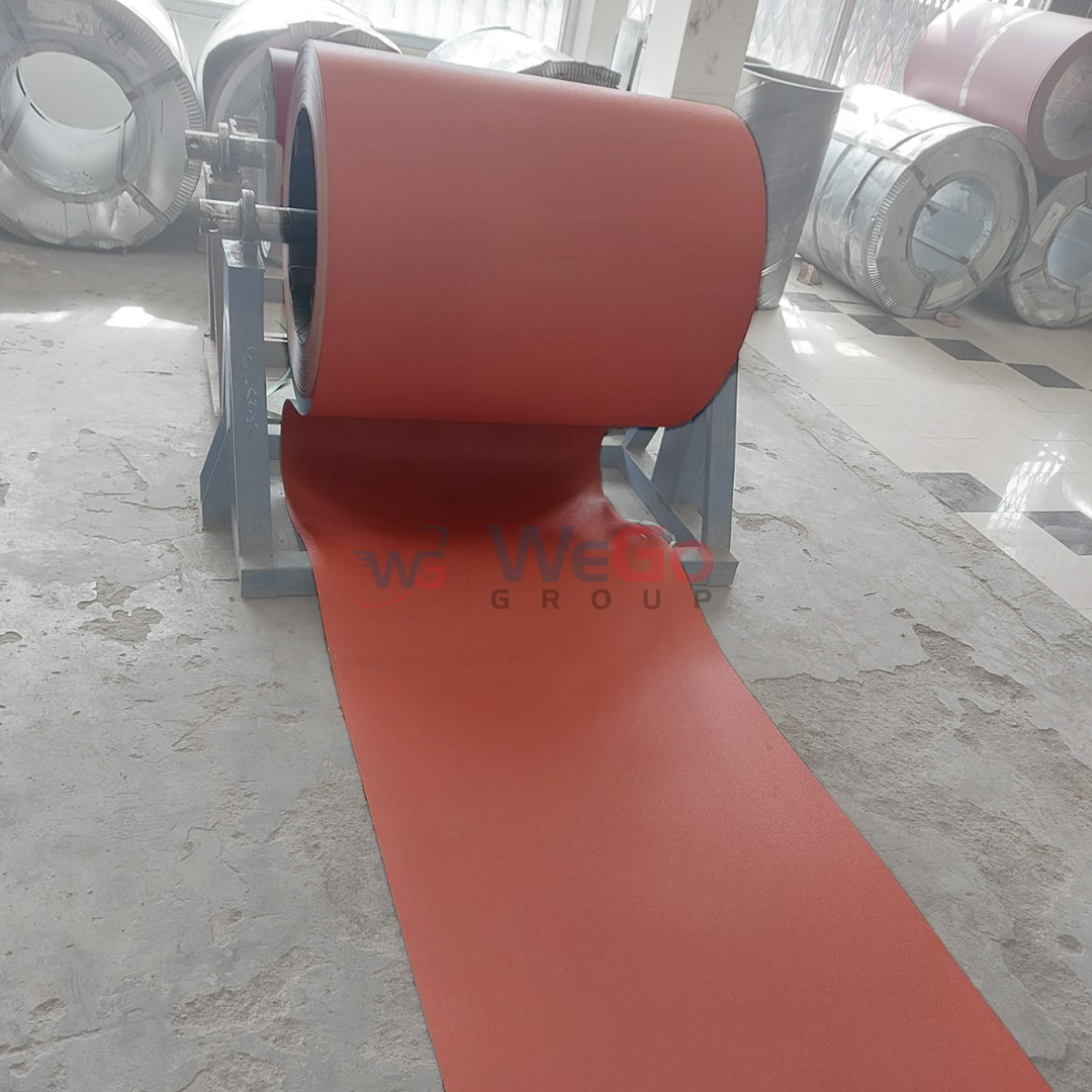 Plainsheet 28G - Brick Red Matt