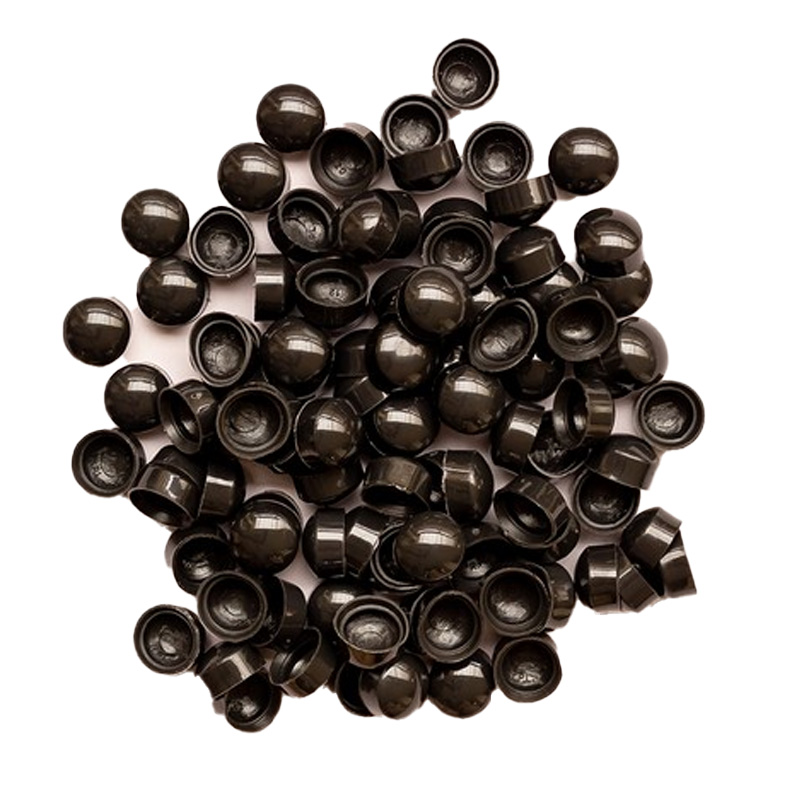 Charcoal Coloured Roofing Nail Rubber Caps