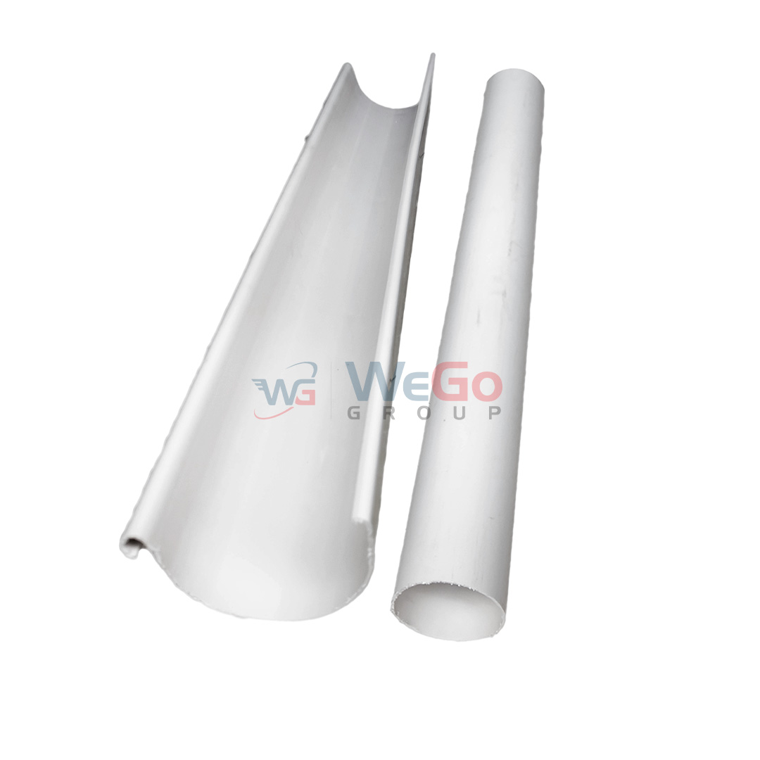 PVC White Gutters